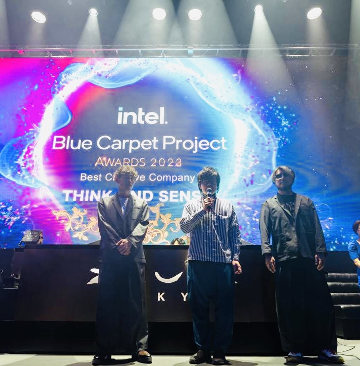『Intel. Blue Carpet Project AWARDS 2023- Best Creative Company-』を受賞